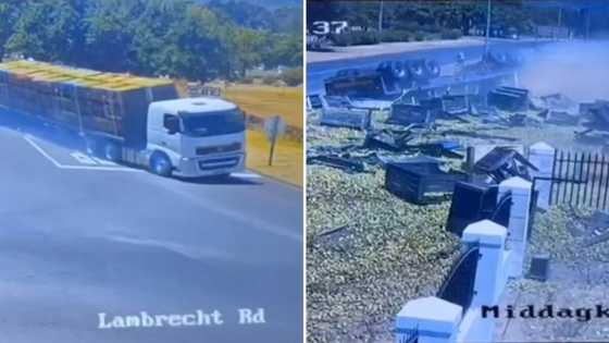 SA pedestrians survive near death experience after massive truck loses control: “Those people were so lucky”