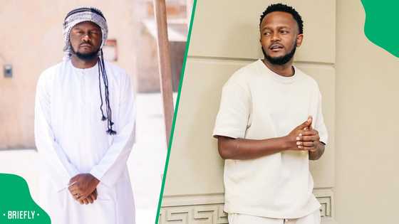Present dad goals: Kwesta bonds with daughter on Dubai getaway