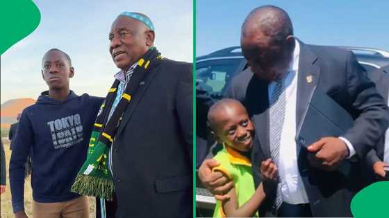 "Lucky boy": Eastern Cape boy's video of his first meeting with Ramaphosa resurfaces, SA moved