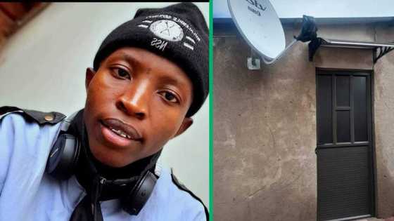 South African young man shares pictures of his humble home, Mzansi cheers him on