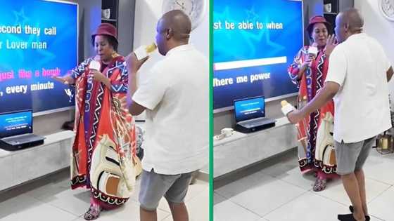 Married couple use Mr Price karaoke mic to nail duet, TikTok video of 'Mr Bombastic' performance amuses SA