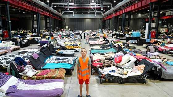 Ukrainians in limbo at Polish refugee centre