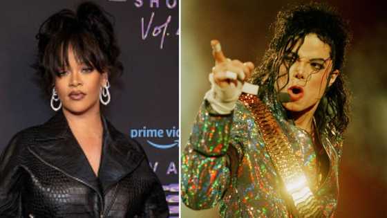 Rihanna sets tongues wagging after being ranked higher than Michael Jackson on Rolling Stone's Greatest Singers of All Time list