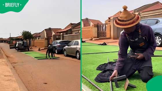 "Beautiful décor": 21st Celebration held in the middle of the road impresses South Africans