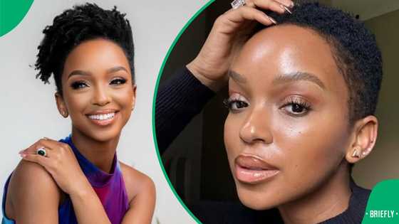 Nandi Madida reacts as fans praise her signature natural hair: "Thank you for the love"