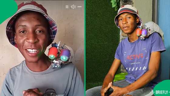 "Hide this boy from Elon Musk": Young innovator builds a robot that chats and thinks, SA impressed