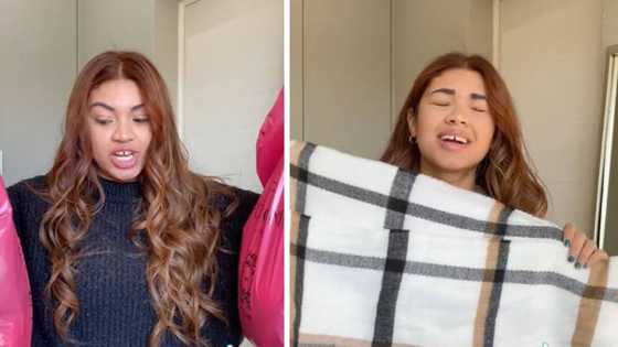 Fashion influencer's TikTok video of stylish Foschini shopping haul trends, Mzansi impressed