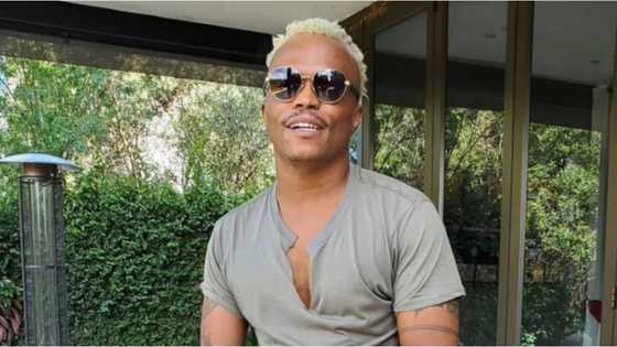 Somizi rocks a stunning look made up of only South African brands