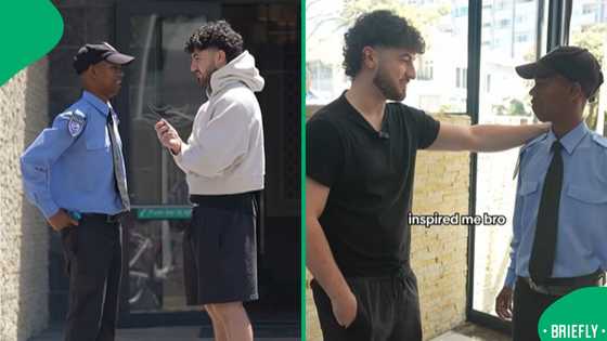 A South African influencer’s R10,000 gift to a homeless security guard moved viewers online