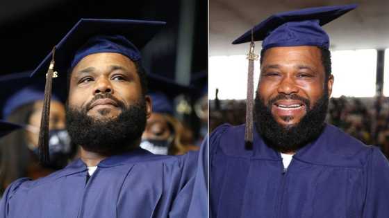 'Black ish' actor inspired by son: Anthony Anderson (51) graduates from HBCU Howard University with fine arts degree