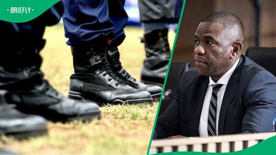 General Nhlanhla Mkhwanazi said he would dismiss the entire SAPS vetting unit