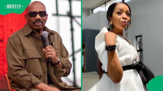 Jacinta Ngobese-Zuma's salty response to US comedian Steve Harvey sparks a buzz: "That was rude"
