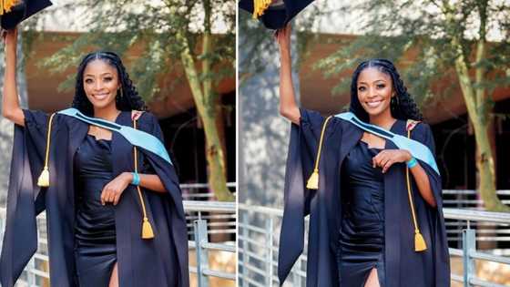 Breathtaking UJ marketing graduate leaves netizens impressed with achievement