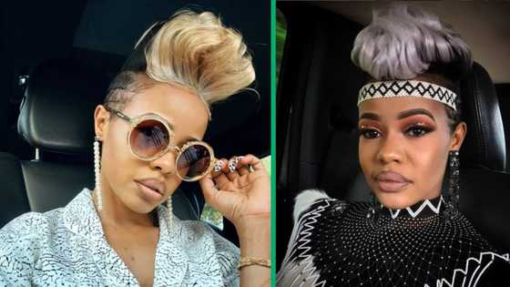 Zandile Khumalo jokes about her and hubby getting a divorce, Mzansi responds: "Yoh you had us there"