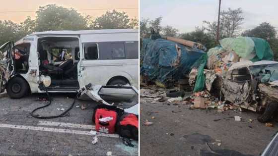 8 People confirmed dead after head-on collision between taxi and overloaded bakkie outside N1 in Musina