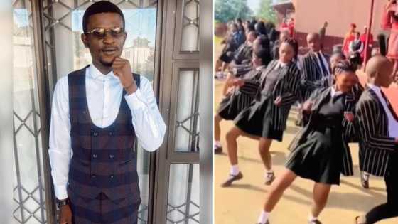 Mzansi schoolkids slay ‘Asambe Mfwethu’ dance challenge, leaving people standing and clapping