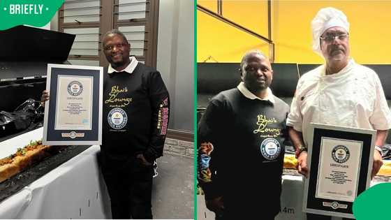 "How does it taste?": Pretoria man breaks Guinness World Record with a nearly 16-metre bunny chow