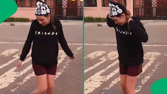 "Trump okae?": White girl slays Bacardi moves while speaking SeTswana in TikTok video delights SA