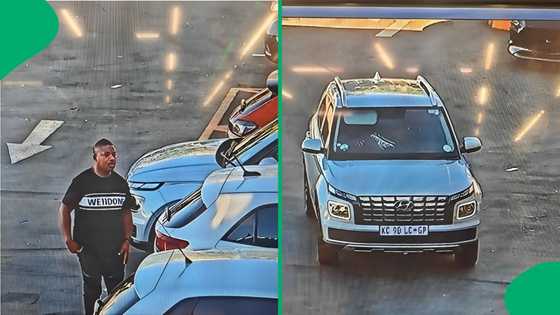 CCTV captures Joburg car jammer stealing bag with valuables at busy mall