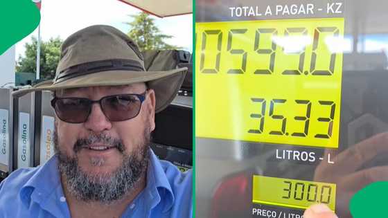 South African in Angola fills bakkie full tank for less than R500 in TikTok Video