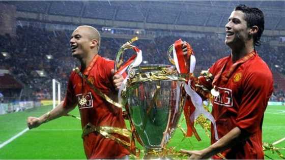 Ronaldo spotted at Old Trafford with former teammate he won 2008 champions league at Man United