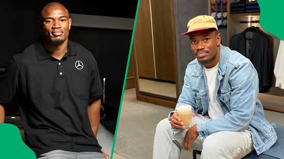 Netizens drool over Springbok player Makazole Mapimpi's recent picture: "Whew! This material"