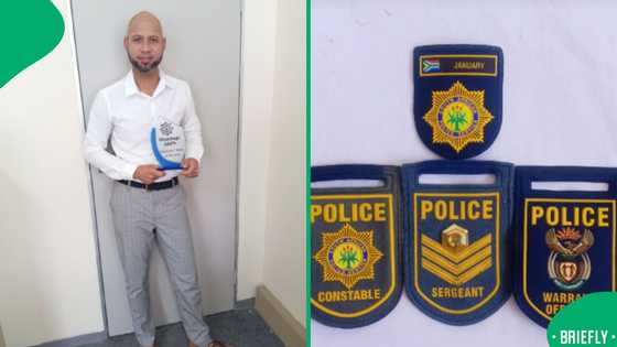 Police officer showed a 19-year career journey from trainee to warrant officer