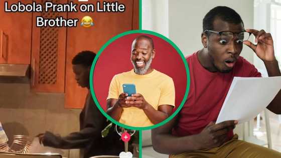 Prankster's sibling left in tears as sister plays lobola gag on family