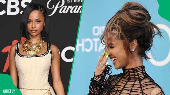 Tyla makes a bold fashion statement with oyster-covered jacket