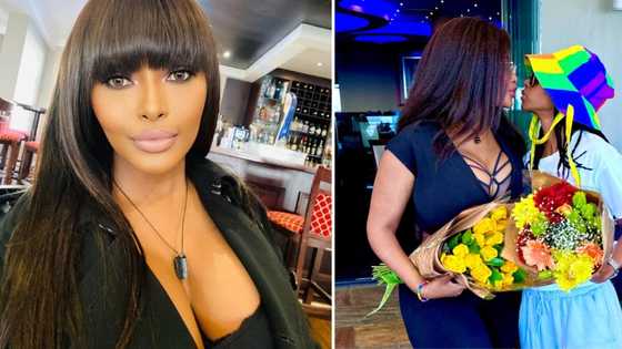 Former 'Real Goboza' presenter Sinazo Yolwa reveals her new girlfriend, Mzansi stunned: "So she's into girls?"