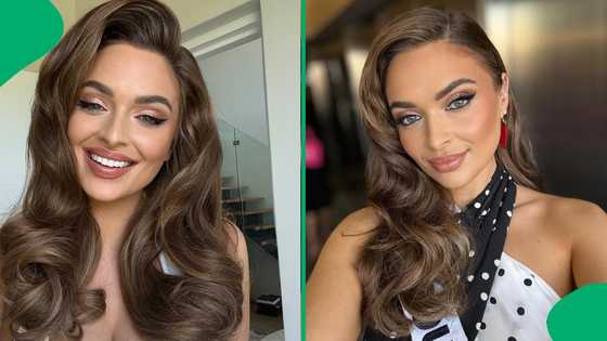 Miss SA's Mia Le Roux reveals how she met her fiancé Luke Tenoever