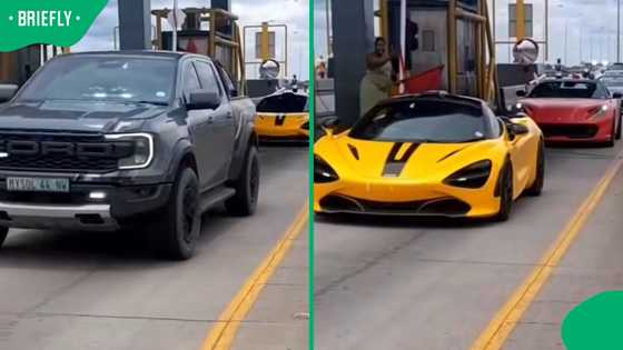 “He causes unnecessary traffic”: Mysol’s luxury convoy in Marikana leaves Mzansi fuming