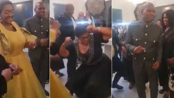 Mzansi roasts ANC's Bathabile Dlamini, Zweli Mkhize and other SA politicians after clip of them jiving at party