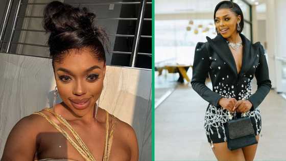 Khosi Twala debuts her new hairstyle and leaves netizens stunned: "Every hairstyle suits you"