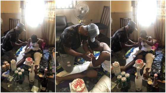 Bed of roses: Man proposes marriage to bedridden girlfriend, sweet photos go viral