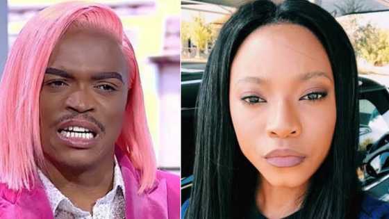 Somizi gifts Bahumi his lush wig: Like father like daughter