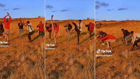 5 Zulu friends do traditional indlamu dance to viral hip-hop beat, TikTok video leaves SA proud