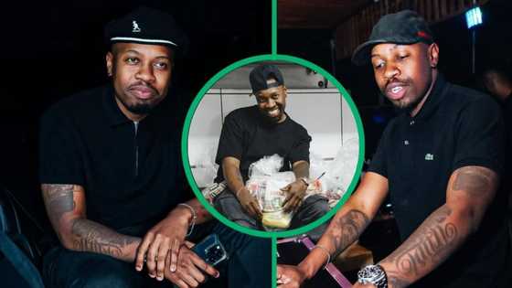 Mr JazziQ celebrates birthday by giving back to his community, SA gushes: "That’s why I love you"