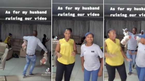 Video shows husband pranking wife, bringing 2 chickens at her while recording a TikTok dance clip: SA stans