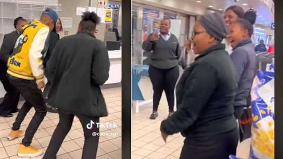 Pick n Pay staff do Sobanana Phambili challenge on TikTok, Mzansi moved by joyous moment