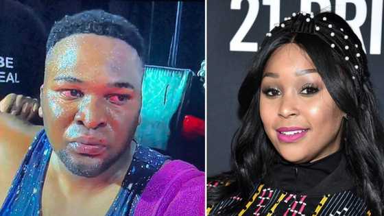 Slik Talk marks return with jab at Minnie Dlamini, Khune catches strays: "You secured the bag"