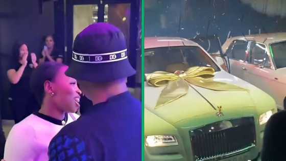 Couple makes waves buying 2 Rolls Royce in a viral Twitter video, SA salty