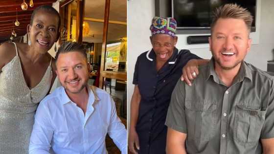 SA domestic worker and TikTok sensation Thembi stuns in hot dress at Malcom and Kiki Wentzel's special event