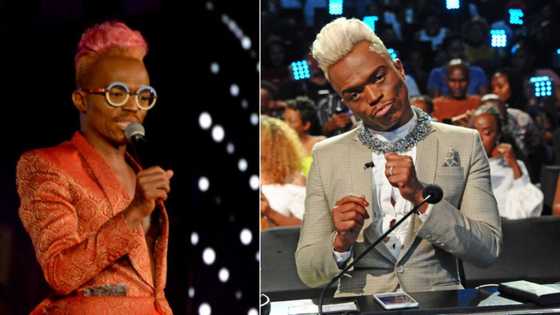 Somizi Mhlongo shares how growing up poor made him fake his identity