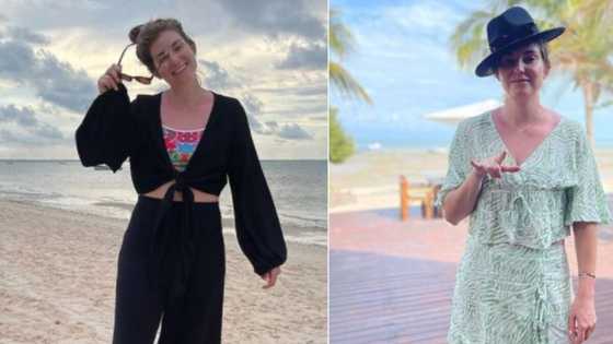 Siya Kolisi shares funny photo of Rachel out on holiday, SA has a good laugh