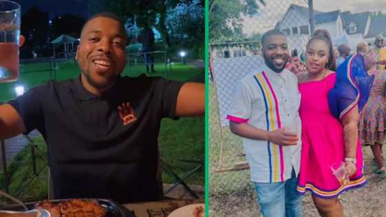 Mzansi man melts down from girlfriend's epic birthday surprise in sweet TikTok video