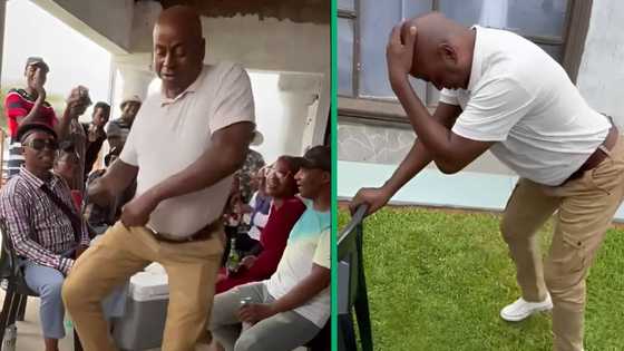 A taima showed off his moves in a TikTok video, Mzansi stunned: "Stress-free"