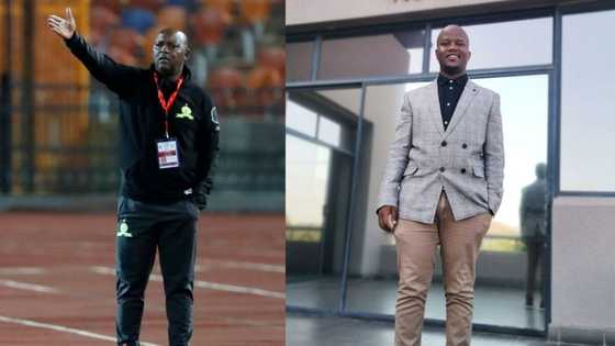Pitso Mosimane sends thoughtful gift to Skepe Matsebane, Mzansi stans