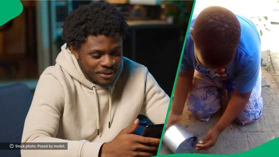 "He'll be a millionaire": SA impressed by kid's savings after breaking open his tin piggy bank