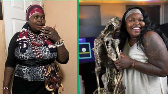 Gogo Maweni explains how sangomas insert snakes in women's private parts for money rituals in video